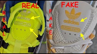 Adidas Ozmillen real vs fake. How to spot fake Adidas Ozmillen sneakers