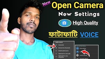 Open Camera All Settings 2023 || Open Camera Settings for youtube videos | Teck vs Youtube