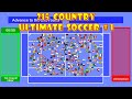 Marble Ultimate Soccer #1  215 countries football battle | Marble Factory