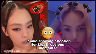 JENNIE FEELING AFFECTION FOR LISA? "Obvious moments?" 😳🙈 #jenlisa