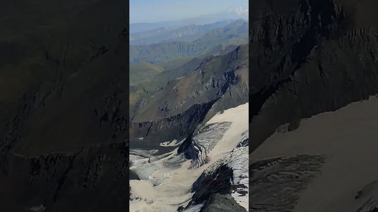 Самый крупный горный ледник Чечни🏔️"Диклос" 