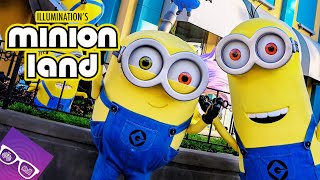 Relaxing Full Walkthrough Tour of Minion Land at Universal Studios Florida