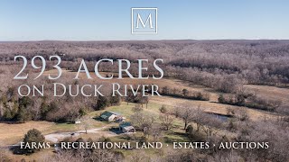 293 acre Tennessee farm for sale on Duck River