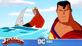 Superman: The Animated Series | Aquaman Meets Superman | @dckids