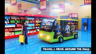 Shopping Mall Radio Taxi Driving: Supermarket Game screenshot 3