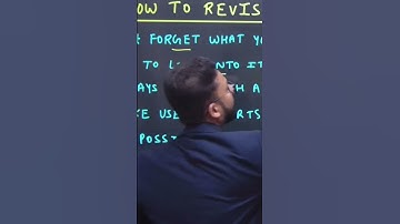 How to revise Just Before Exam full video on JR Talks