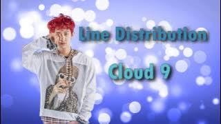 EXO - Cloud 9 (Line Distribution)