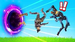WINNING Using The *NEW* BLACK HOLE! (Apex Legends)