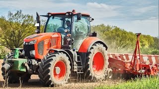 Maislegen 2016: Kubota M7171 und Kverneland +sound