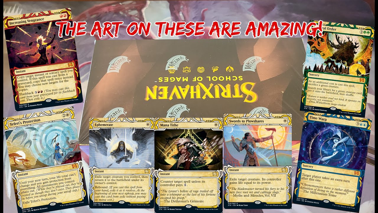 Mystical Archive Hits! Strixhaven Set Booster Box YouTube