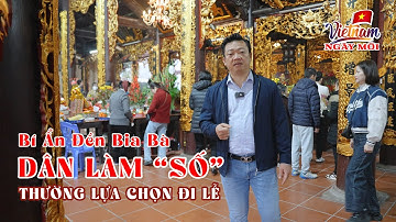 🔥 Bí Ẩn Đền Bia Bà Hà Đông – Nơi Linh Thiêng Được Dân "Làm Số" Tìm Đến Cầu Tài Lộc