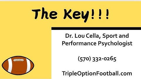 What is the Key to the Flexbone Offense? #tripleoption