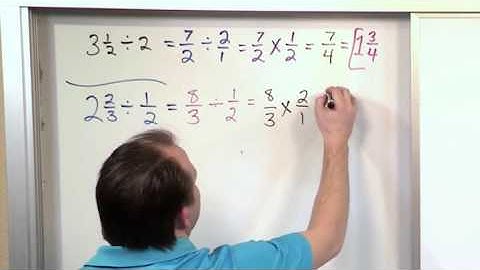 Lesson 13 - Divide Mixed Numbers By Fractions (5th Grade Math)
