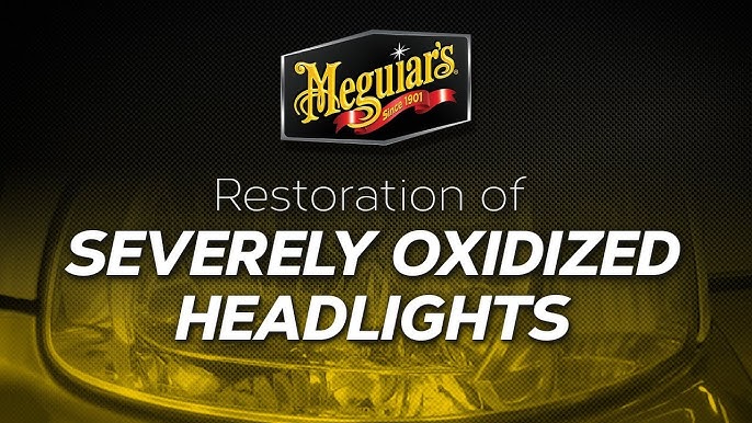 Meguiar's Ultimate Headlight Restoration Kit - All in One Kit for Easy  Headlight Restoration 