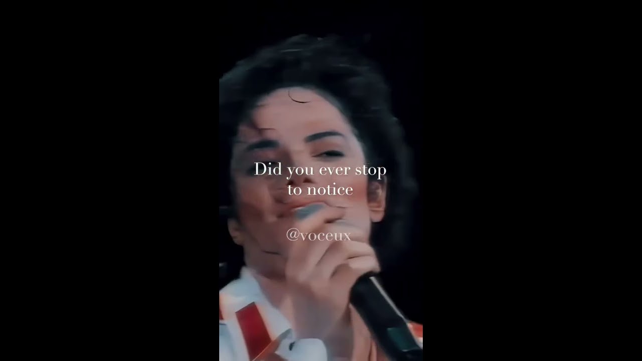 Michael Jackson   Earth Song  voice  voceux  lyrics  music  song  michaeljackson  acapella