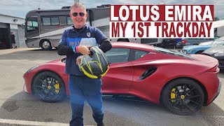 Lotus Emira at Donington Park Circuit on my 1st Car Track Day | The Car was better than me :D