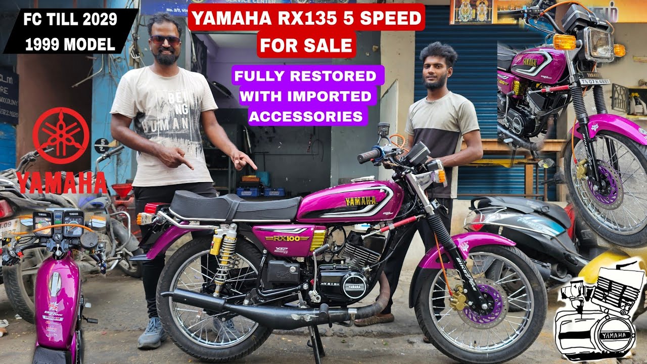 YAMAHA RX135 5 SPEED FOR SALE | FC TILL 2029 | 1999 MODEL | FULLY ...