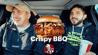 PROBAMOS EL NUEVO CRISPY BBQ DE KFC - AUTOKID ft. Franco Kalifón.