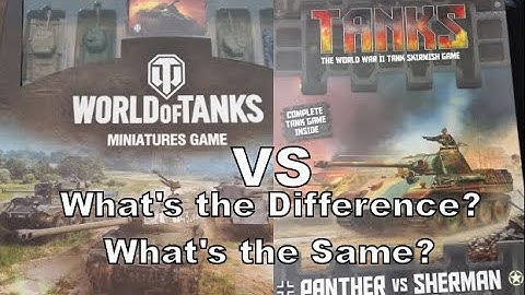 "World of Tanks miniatures game" vs "Tanks"