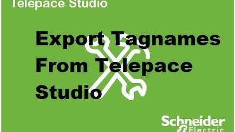 Telepace Studio - Export Multiple Tagnames