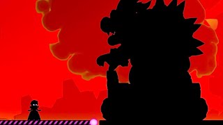 Super Mario Bros Wonder  Final Level 'Bowser's Rage Stage' and Ending