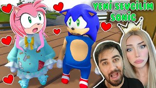 💑 YENİ SEVGİLİM SONİC EN ZOR HARİTADAN BENİ KURTARDI ! 🥰| HUMAN FALL FLAT 😱