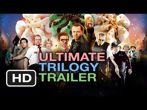 Cornetto Trilogy Ultimate Trailer - Simon Pegg, Nick Frost, Edgar Wright Movies HD