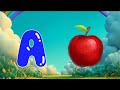 ABC two words phonics song/A for Apple 🍎🍏/ABC song/Nursery rhymes/ ABC -little stars corner.