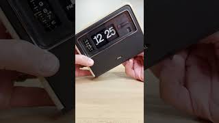 The Copal Model T-7 flip clock  #shorts #flipclock #1970s #nickcage