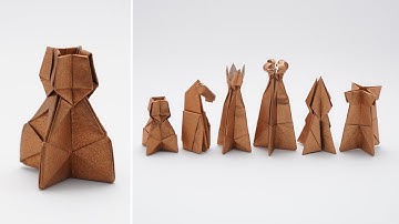 CHESS ORIGAMI - PAWN ♙ (Jo Nakashima)