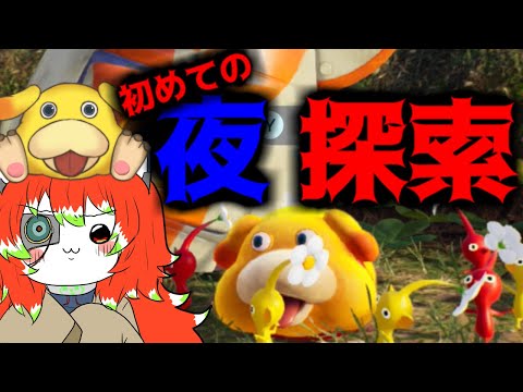 【＃ピクミン４】禁断の冒険・・・初めての夜探索！！ #3【＃Vtuber/ラスティ博士】