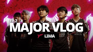 LIMA MAJOR VLOG #2 | AIRPORT TEAM TO UPPER BRACKET