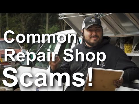 MOST COMMON REPAIR SHOP SCAMS, Common Mobile Mechanic & Automotive Repair Shop Scams, Mechanic Scams