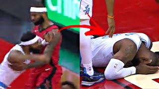 MARKIEFF MORRIS FIGHTS DEMARCUS COUSINS! FLAGRANT FOUL ON LEBRON AND GETS EJECTED!