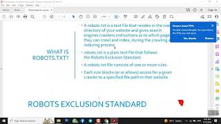 WHAT IS ROBOTS.TXT FILE | HOW WE CREATE ROBOTS FILE