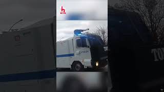 Ankarada Protesto Gösterilerine Karşı Polis Toma Ile Odtü Girişine Bariyer Kurdu