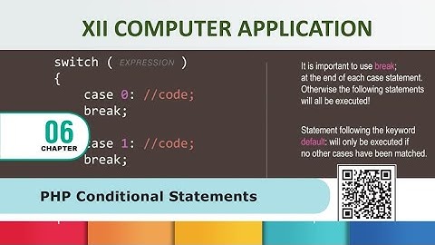 XII COMPUTER APPLICATION CHAPTER 6