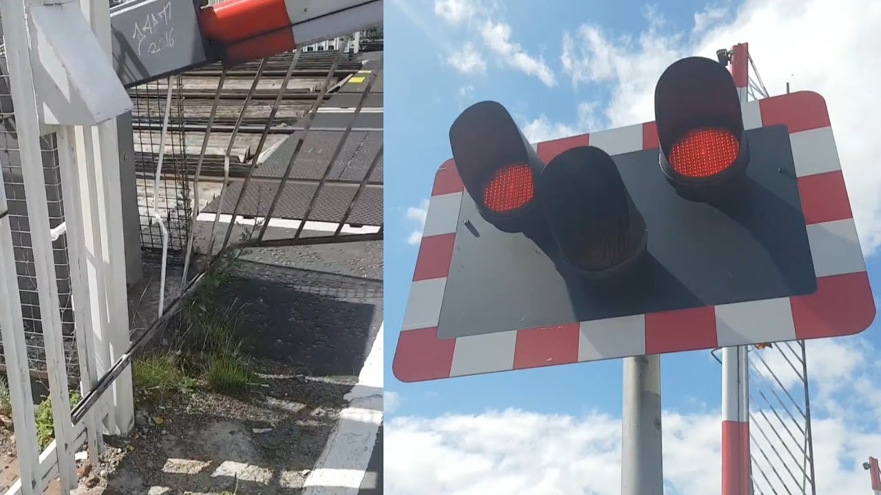 Damaged Barrier at Canterbury St Stephens Level Crossing, Kent