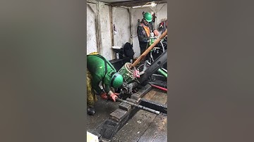 Part 1 - Diamond Drill - dropping core rod