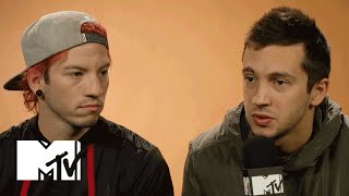 Twenty One Pilots Explain Why Their Album Is Called 'Blurry Face' | MTV News