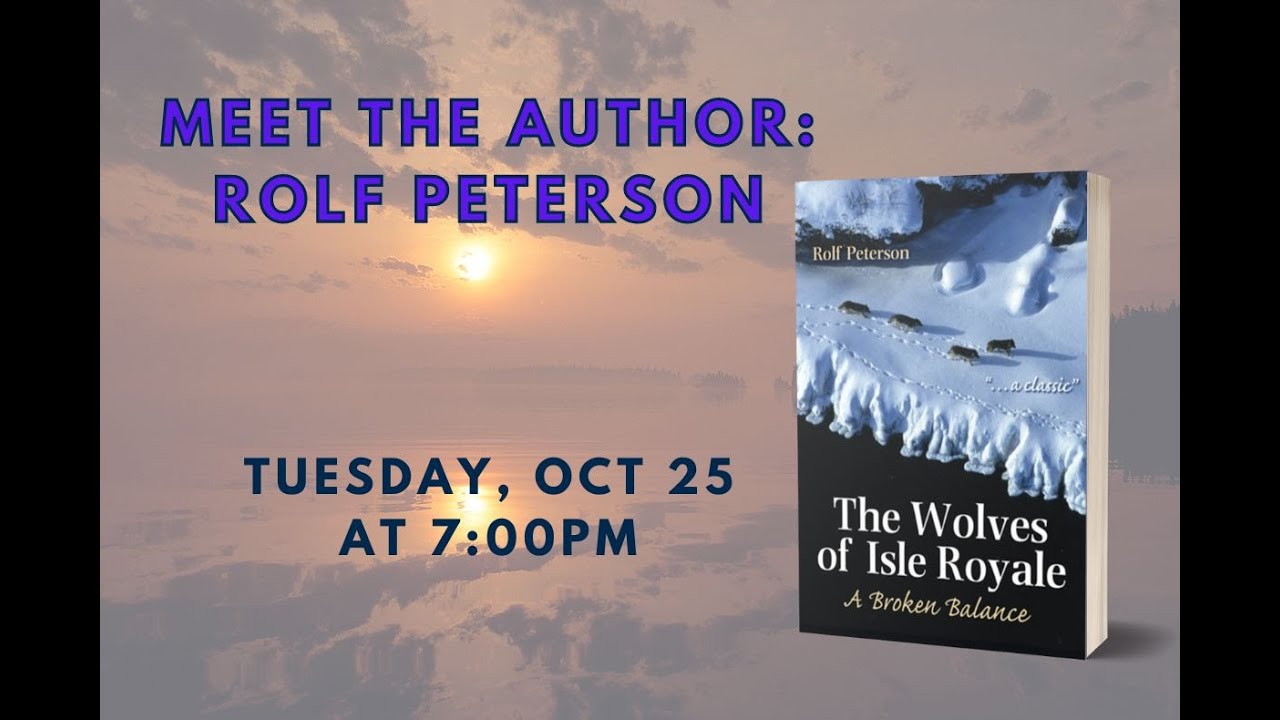 Meet the Author: The Wolves of Isle Royale