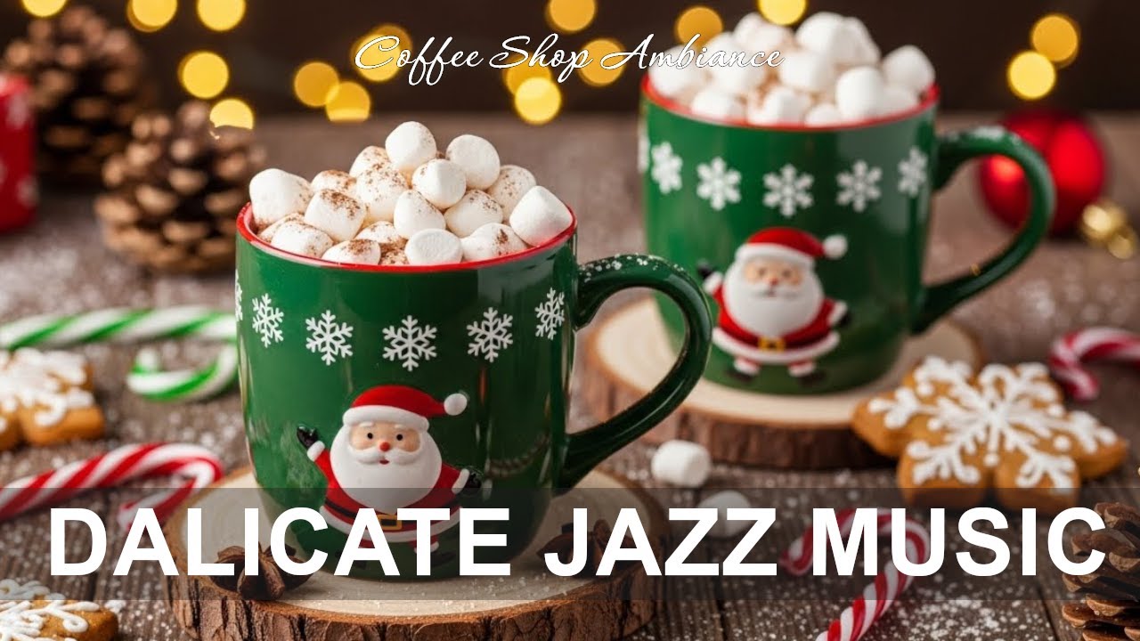 Dalicate Jazz Music☕ Coffee Shop Ambaince Ambiance | Smooth Bossa Nova Instrumental for Good Day