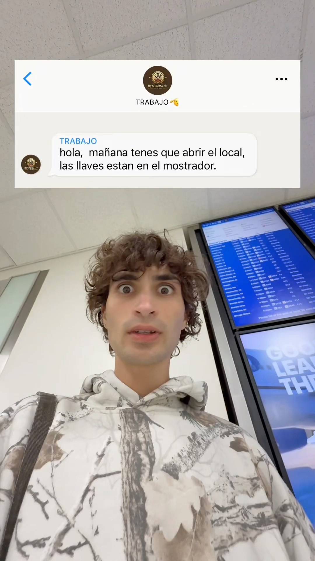 PERO ME PEDÍ VACACIONES LOCOOO