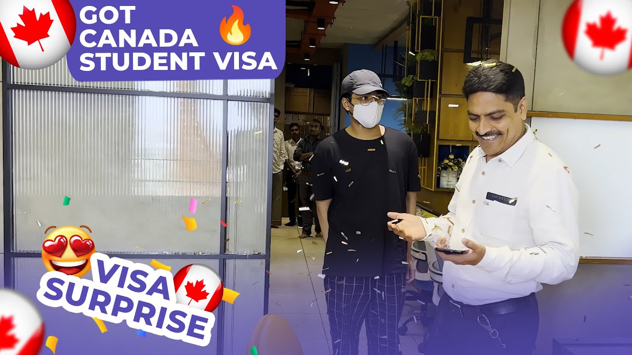 Surprising Student With Canada Visa Amratpal A Vision YouTube Surprising Student With Canada Visa Amratpal A Vision YouTube