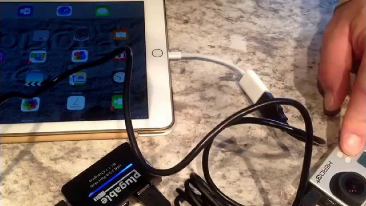 GoPro to iPad video download YouTube