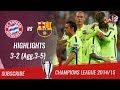 🏆 2014/15 - UCL Semifinal 2nd Leg 🏆 Bayern München vs FC Barcelona 3-2 (Agg.3-5)| HD