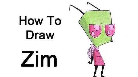 How to Draw Zim