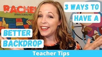 3 Ways to Have a Better Backdrop | Online Teaching | Teacher tips | Qkids