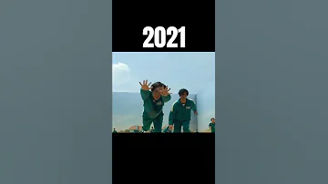 Evolution Of Red Light Green Light From Squid Game Shorts 
