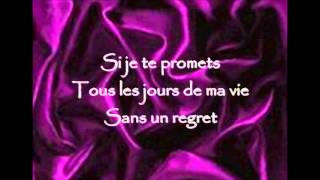 Miniatura de vídeo de "La Légende du Roi Arthur - Si je te promets (Lyrics)"